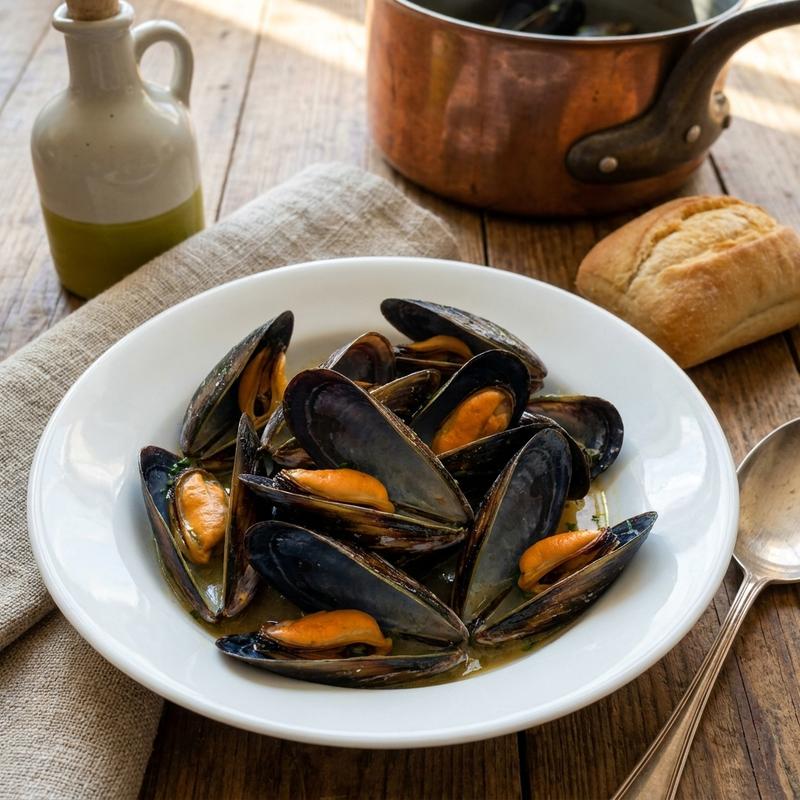 cozze alla marinara