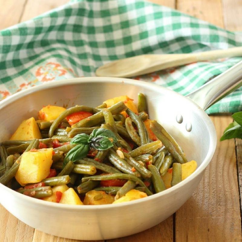 fagiolini e patate
