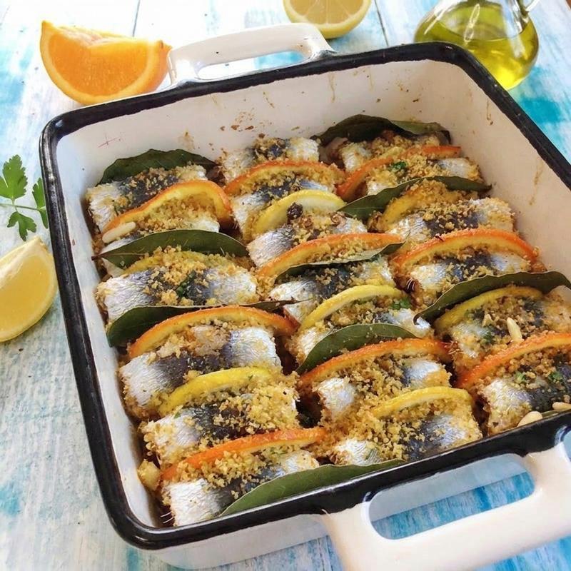 sarde a beccafico
