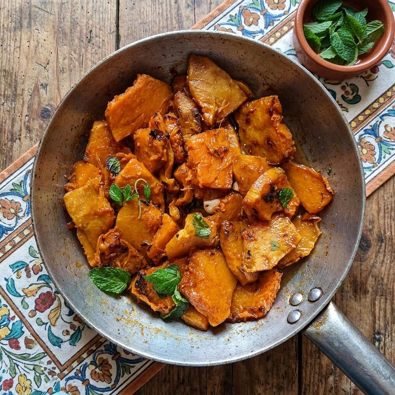 zucca in agrodolce